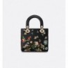 Sac Lady Dior Small fleurs multicolores