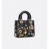 Sac Lady Dior Small fleurs multicolores