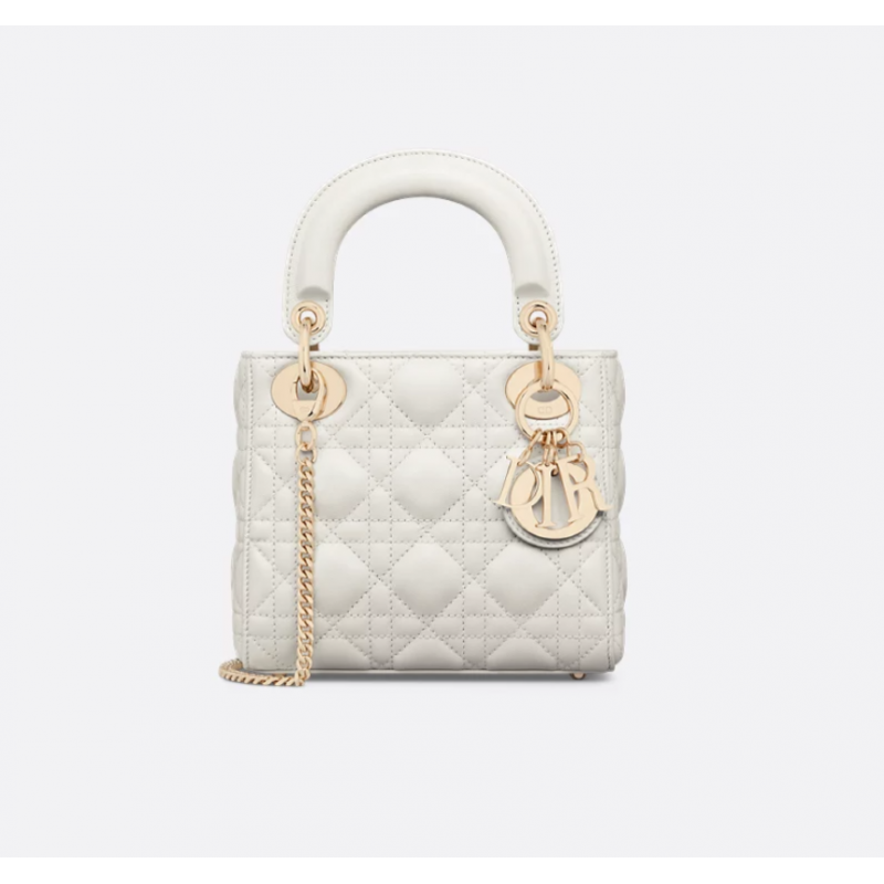 Sac Lady Dior Mini blanc