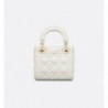 Sac Lady Dior Mini blanc