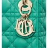 Sac Lady Dior Mini Aquamarina