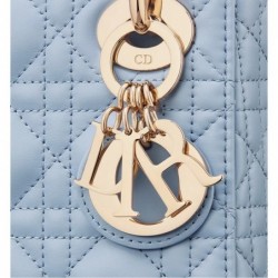 Sac Lady Dior Mini bleu pâle