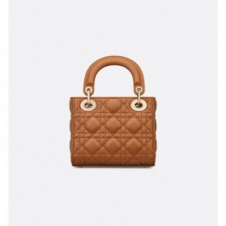 Sac Lady Dior Mini golden