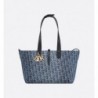 Sac Dior Toujours Medium Oblique bleu