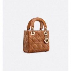 Sac Lady Dior Mini golden