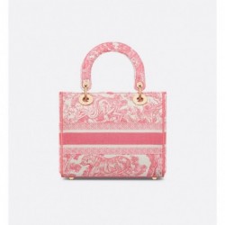 Sac Lady D-Lite Medium Dioriviera pink