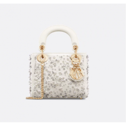 Sac Lady Dior Mini couleur latte