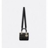 Sac Lady Dior My ABCDior Small libellules dorés noir