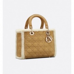 Sac Lady Dior Medium brown