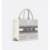 Sac Dior Book Tote Medium Dioramour blanc