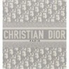 Sac Dior Book Tote Medium veau gris