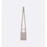 Sac vertical Dior Book Tote Mini Oblique gris