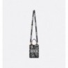 Sac vertical Dior Book Tote Mini noir et blanc