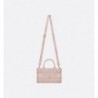 Sac Dior Book Tote Mini Reverse rose