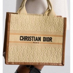 Sac Dior Book Tote Small camel