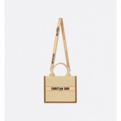 Sac Dior Book Tote Small camel