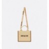 Sac Dior Book Tote Small camel