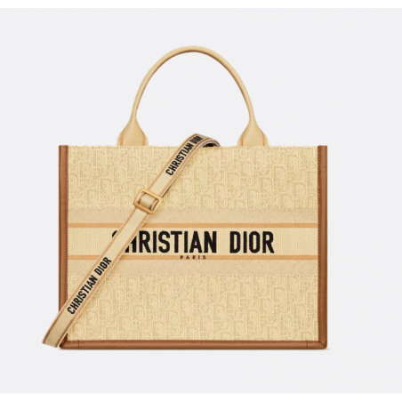 Sac Dior Book Tote Medium camel