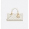 Sac Lady D-Joy Medium blanc