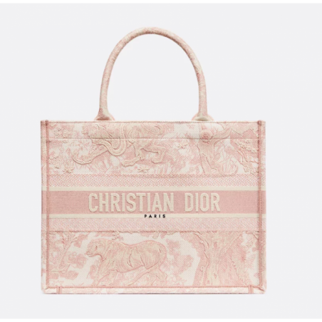 Sac Dior Book Tote Medium Dioriviera rose