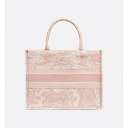 Sac Dior Book Tote Medium Dioriviera rose