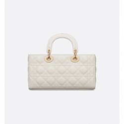 Sac Lady D-Joy Medium blanc