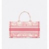 Sac Dior Book Tote East-West Dioriviera Candy Pink