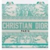 Sac Dior Book Tote East-West Dioriviera Aquamarina