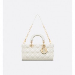 Sac Lady D-Joy Medium blanc