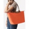 Sac Shopping L Le Pliage LONGCHAMP Orange