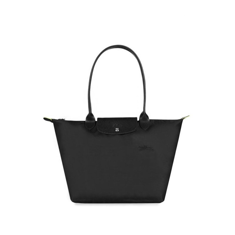 Sac porté épaule L Le Pliage Green LONGCHAMP Noir