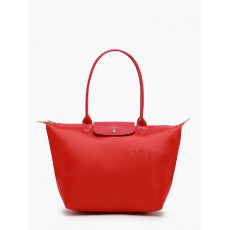 Sac porté épaule L Le Pliage Green LONGCHAMP Tomate