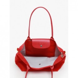 Sac porté épaule L Le Pliage Green LONGCHAMP Tomate