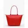 Sac porté épaule L Le Pliage Green LONGCHAMP Tomate