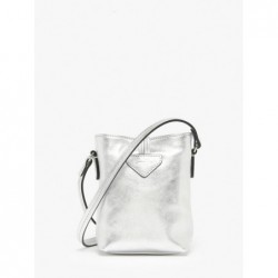 Sac porté travers Roseau essential colors LONGCHAMP Argent