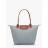 Sac shopping S Le pliage LONGCHAMP Acier