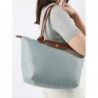 Sac shopping S Le pliage LONGCHAMP Acier