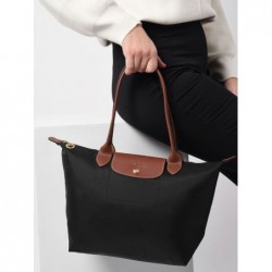 Sac shopping S Le pliage LONGCHAMP Ebène