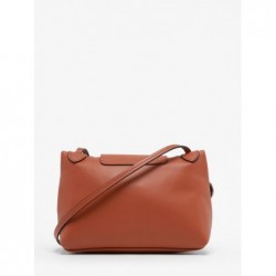 Sac bandoulière Le Pliage Xtra cuir LONGCHAMP Cognac