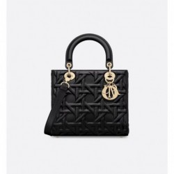 Sac Lady Dior Medium noir