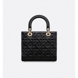 Sac Lady Dior Medium noir