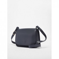 Sac porté travers Le foulonné cuir LONGCHAMP Navy