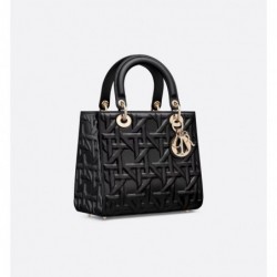 Sac Lady Dior Medium noir