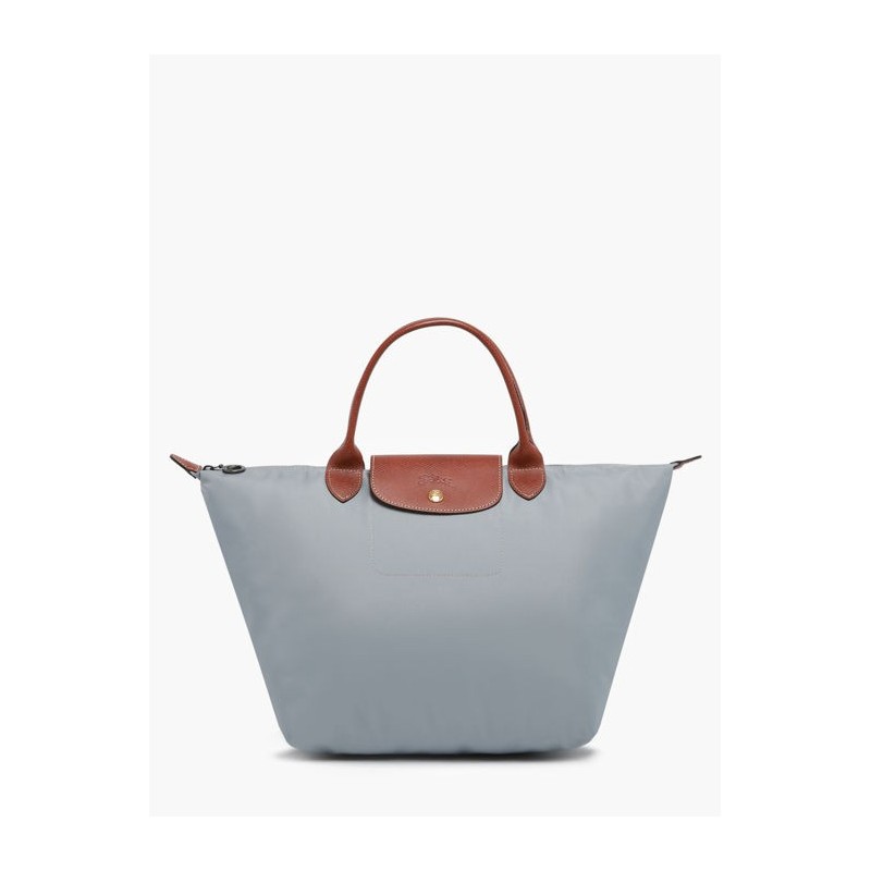 Sac porté main M Le Pliage LONGCHAMP Acier