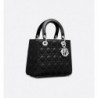 Sac Lady Dior Medium Cannage noir