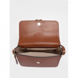 Sac bandoulière Box-trot cuir LONGCHAMP Cognac