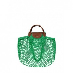 Sac à main Le Pliage Filet LONGCHAMP Vert