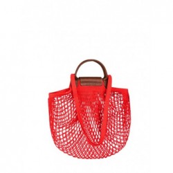 Sac à main Le Pliage Filet LONGCHAMP Rouge