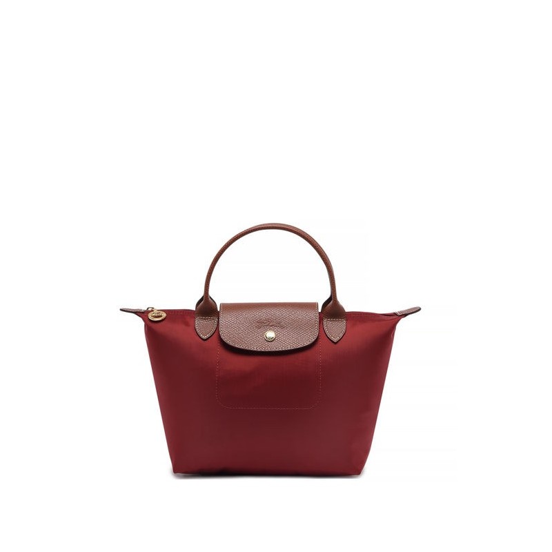 Sac porté main S Le pliage LONGCHAMP Rouge