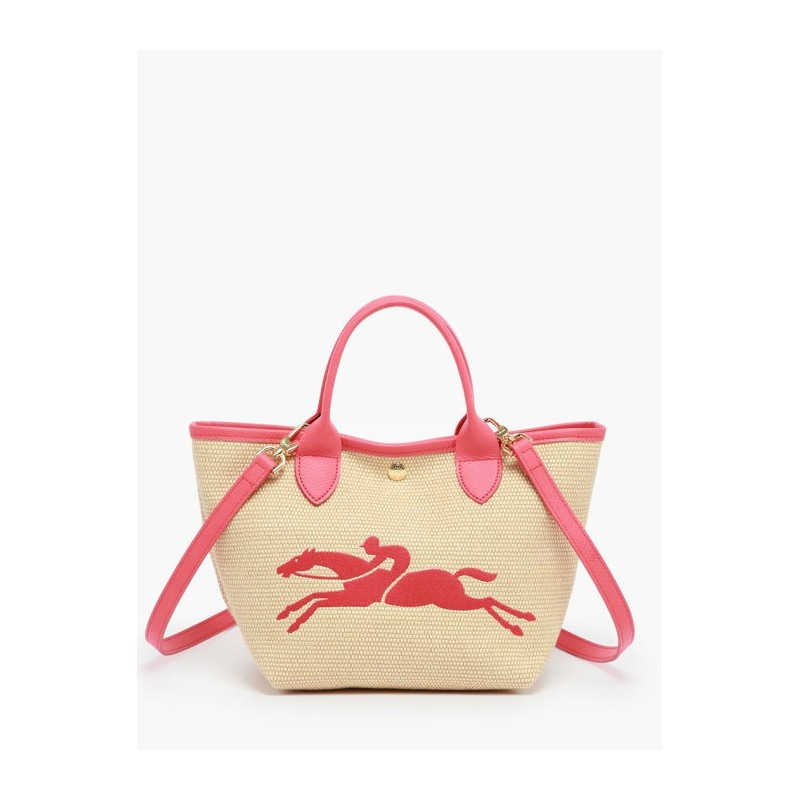 Sac panier S Le Panier Pliage LONGCHAMP Fraise